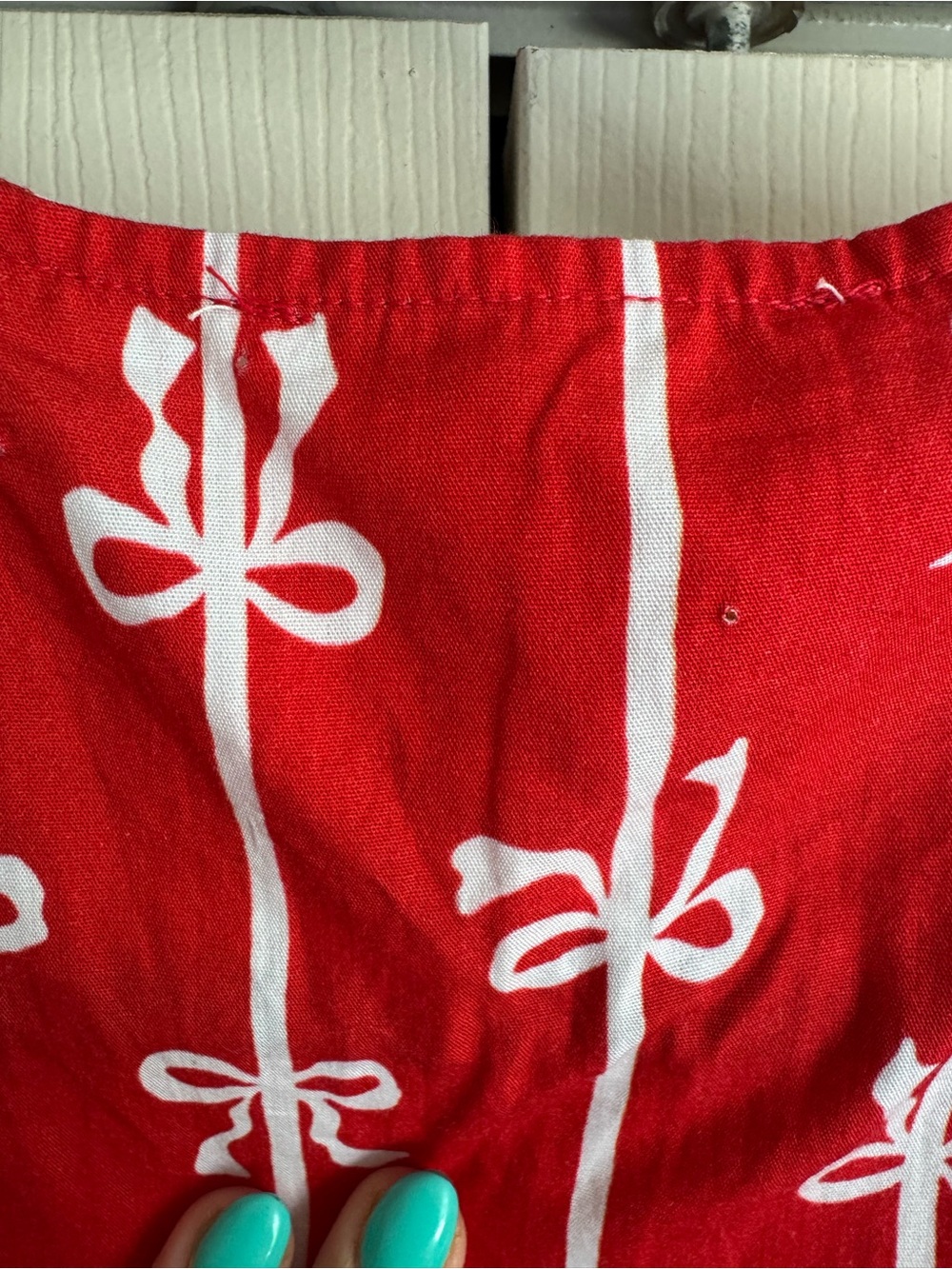 NWT Sail to Sable Bow Maxi Dress Red Size XS - Picture 9 of 12